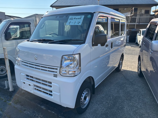 エブリイ PA リミテッド ハイルーフ 届出済未使用車 安全装備 AT ラジオ