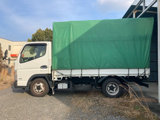 三菱ふそう キャンター AT 平ボディ 荷台幌付き 2t積載 の中古車詳細 