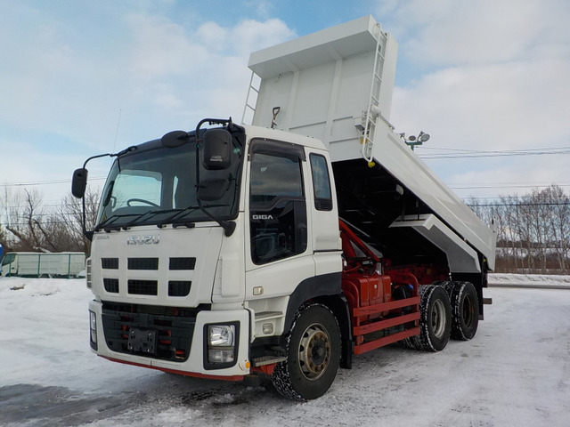 中古車 いすゞ ギガ ダンプ 大型ダンプ 電動コボレーン の中古車詳細 (490,000km, ホワイト, 北海道, 630万円) |  中古車情報・中古車検索なら【車選びドットコム（車選び.com）】