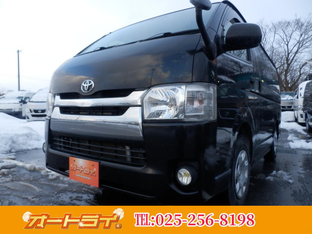 ハイエースバン 3.0 DX ロング GLパッケージ ディーゼル 4WD 9人乗りETCバックカメラ...