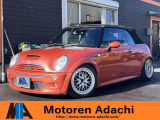 【中古車情報】BMW MINI ミニコンバーチブル クーパーS JCWキット 車高調 純正レカロシート の中古車詳細（走行距離：12.9万km、カラー：ホットオレンジ、販売地域：東京都足立区南花畑）