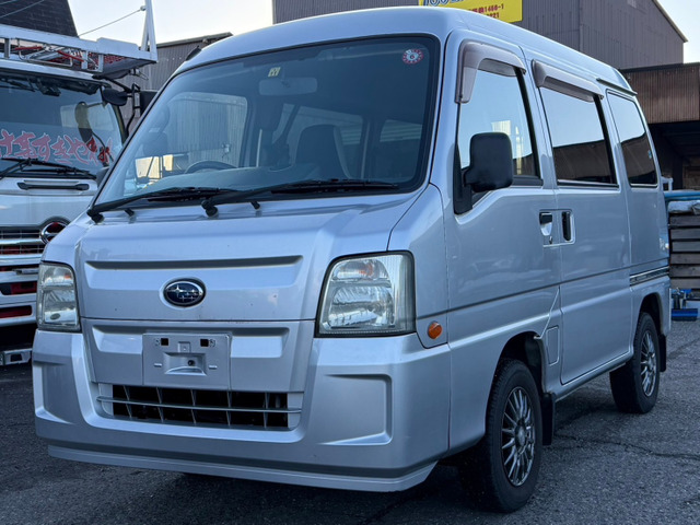 サンバー トランスポーター スーパーチャージャー 4WD 2年車検整備付き/保証1か月・...