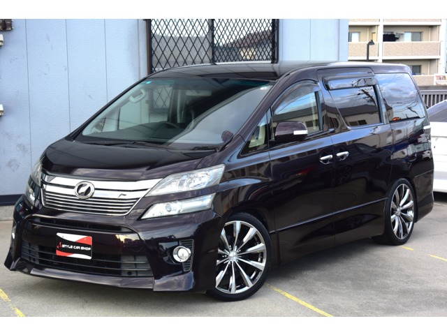 ヴェルファイア 2.4 Z 両側パワスラドアVENERDI20インチ