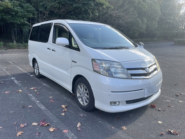 アルファードハイブリッド 2.4 G エディション 4WD ETC ドラレコ