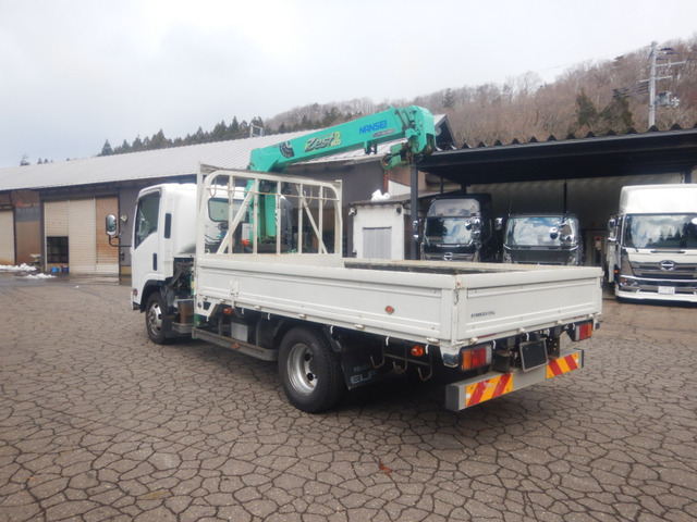 いすゞ エルフ 4WD 3t積 クレーン付 平ボデー の中古車詳細 (289,000km 