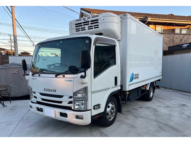 エルフ 冷蔵冷凍車 中温設定ワイドロングボディ車検付き