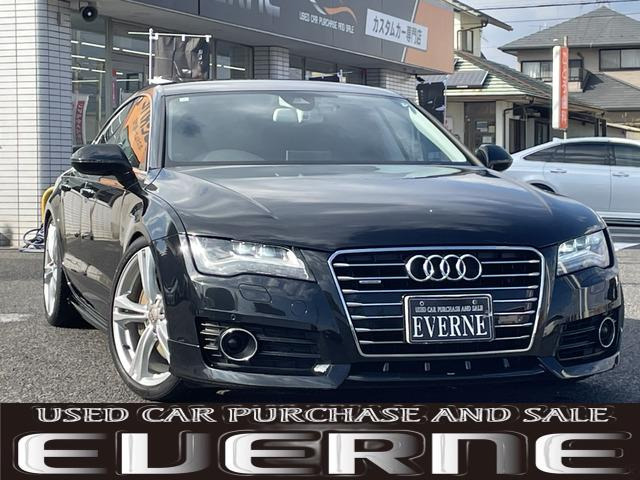 A7スポーツバック 3.0 TFSI クワトロ 4WD S6用純正20/ローダウン/ABTエアロ