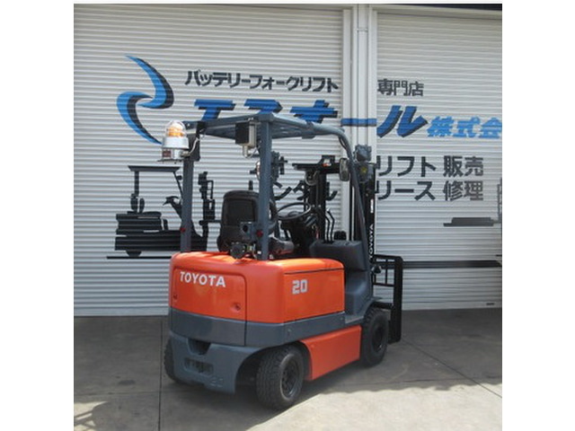 その他 トヨタL&F 電動フォークリフト 防爆2.0t3段フルフリポジショナ 