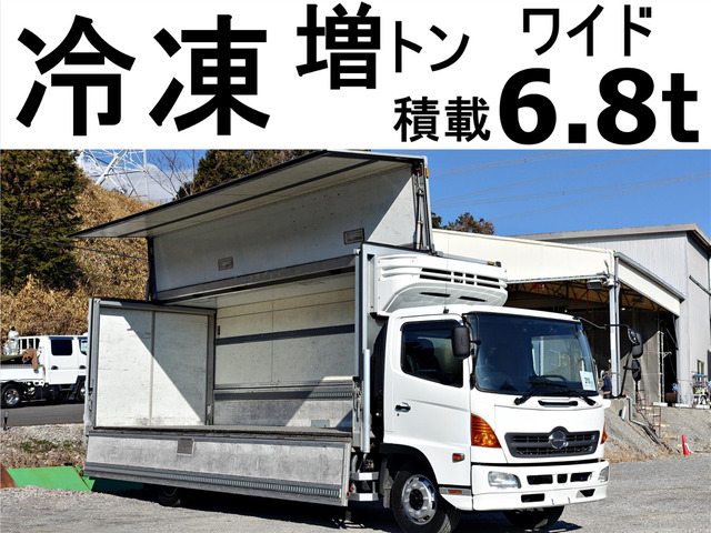 レンジャー ウィング 増トン積載6.8t冷蔵冷凍アルミウ