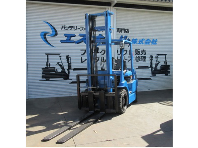 トヨタL&F 電動フォークリフト 4.5M3.0t 2段フルフリサイドシフ