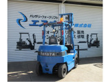トヨタL&F 電動フォークリフト 4.5M3.0t 2段フルフリサイドシフ