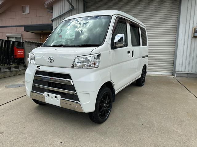 ピクシスバン デラックス SAIII ハイルーフ 新品14インチAMEホイール UPサス