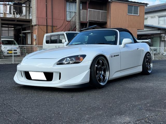 S2000 2.0 ベースグレード 車高調 社外マフラー