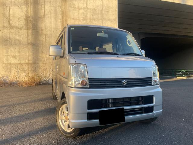 エブリイワゴン JPターボ 4WD フルセグナビ・ETC付!内装外装綺麗!