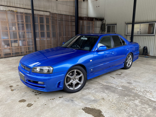 スカイライン 2.5 25GT-V ターボ 5速MT ベイサイドブルー