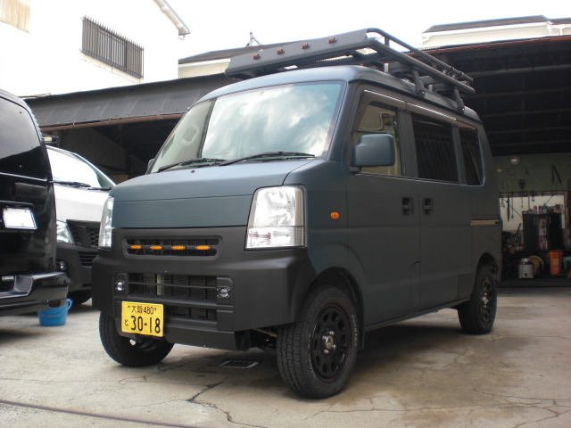 中古車 スズキ エブリイ ジョイン ターボ ハイルーフ 4WD 全塗装