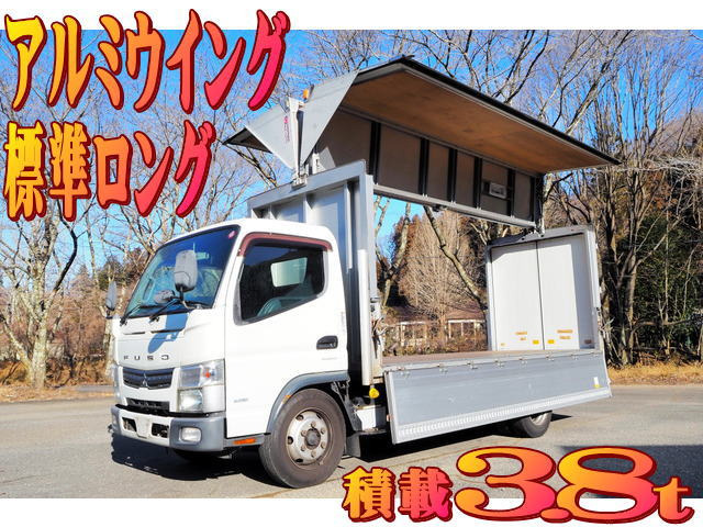 キャンター ウィング 標準ロング アルミウイング 積載3.8t