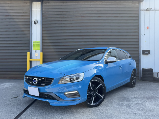 V60 T6 AWD Rデザイン4WD レーベルブルー 記録簿9枚