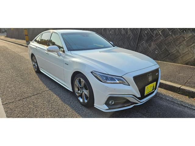 クラウン ハイブリッド 2.5 RS 純正マルチ Bカメラ セーフティセンス