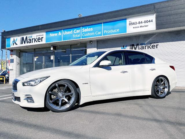 日産 スカイライン 3.5 350GT ハイブリッド タイプP WORK ローダウン