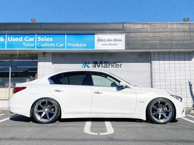 日産 スカイライン 3.5 350GT ハイブリッド タイプP WORK ローダウン