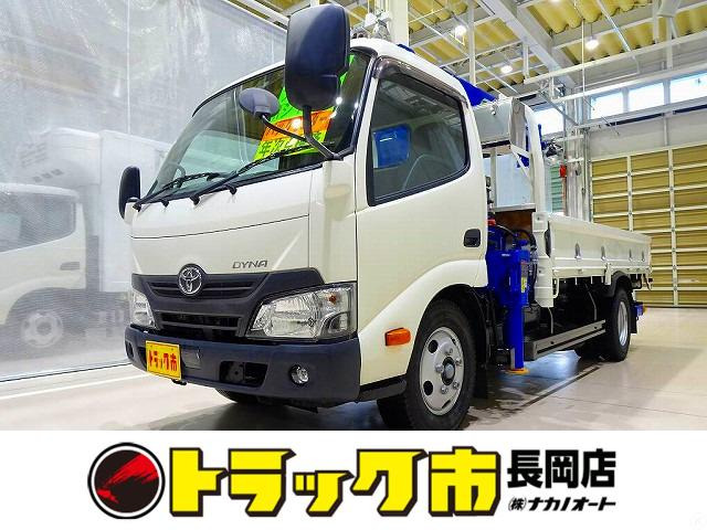 ダイナ 4.0 ロング 高床 ディーゼル 2t タダノ3段クレーン付
