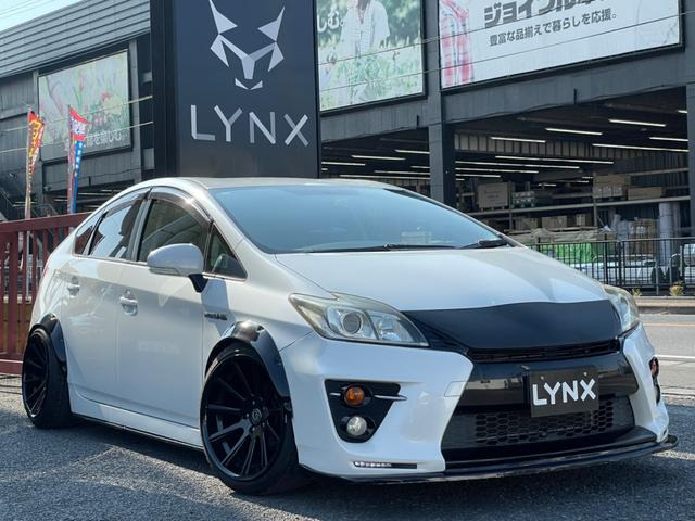 プリウス 1.8 S ツーリングセレクション G's ナビ バックカメラ TV ETC 車高調