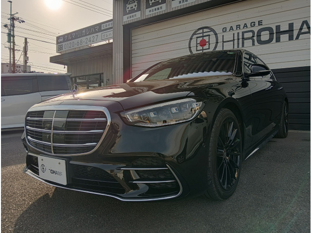 Sクラス S580 4マチック AMGライン (ISG搭載モデル) 4WD サンルーフブルメスターサウ...