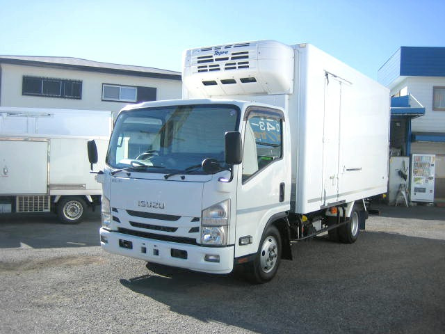 エルフ  2tロングワイド中温冷凍車・2室式