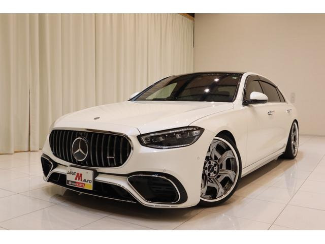 Sクラス S500 ロング 4マチック AMGライン (ISG搭載モデル) 4WD ISG搭載モデル エア...