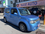 【中古車情報】日産 キューブ 1.5 15X FOUR Vセレクション 4WD バックカメラ ナビ TV CVT ABS の中古車詳細（走行距離：7.3万km、カラー：ラグーンブルーパールメタリック、販売地域：神奈川県綾瀬市大上）