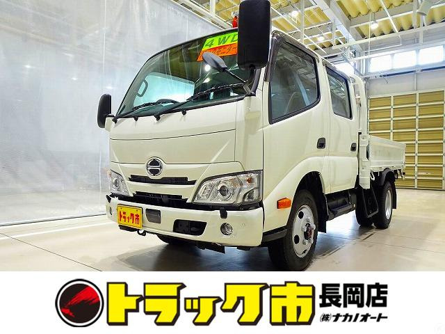 デュトロ 4.0 ダブルキャブ 高床 ディーゼル 4WD 2t 標準セミロング Wキャブ