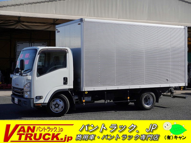 エルフ アルミバン ワイドロング 2t バックカメラ ETC