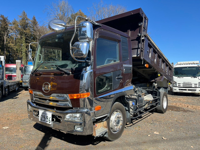 コンドル  増トンダンプ極東開発製7.1トン積車検付