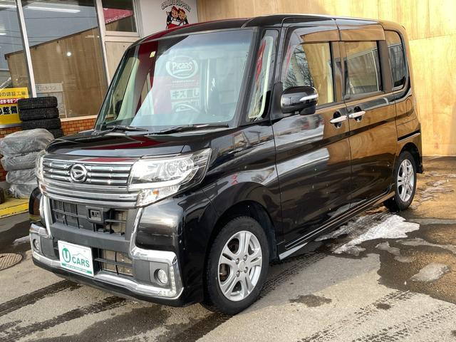 タントカスタム X トップエディション SAII 4WD プッシュスタート バックカメラ
