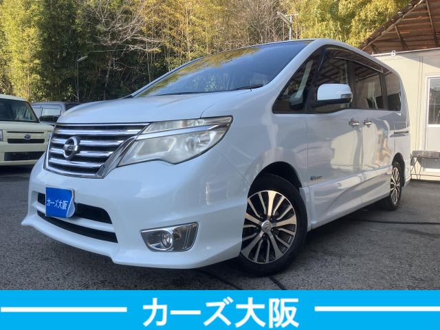 セレナ 2.0 ハイウェイスター S-HYBRID クロスギアパッケージ B ETC ナビ Bluetooth