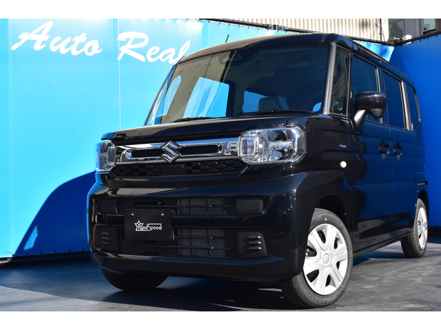 スペーシア ハイブリッド(HYBRID) X セーフティプラスパッケージ 4WD 全方位9インチ...