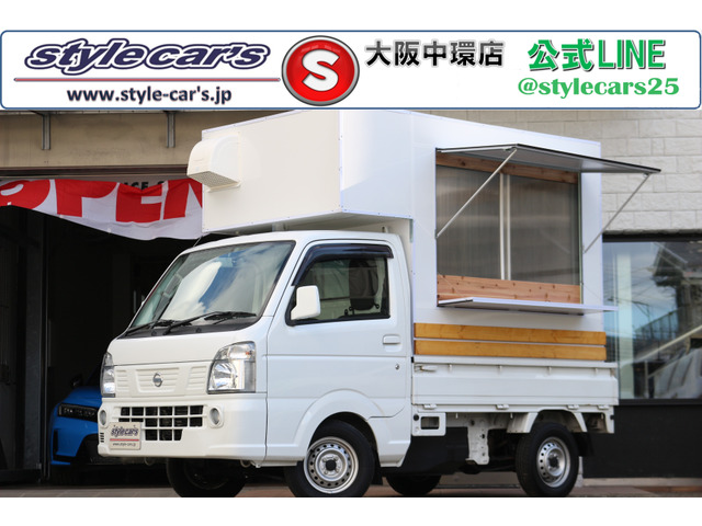 NT100クリッパー  キッチンカー仕様 Wステンシンク 換気扇