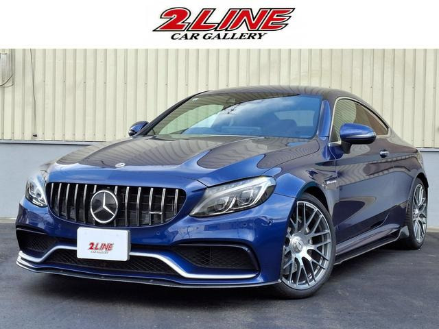 Cクラスクーペ C63 禁煙車 12.3インチアンドロイドモニター エアバランスPKG