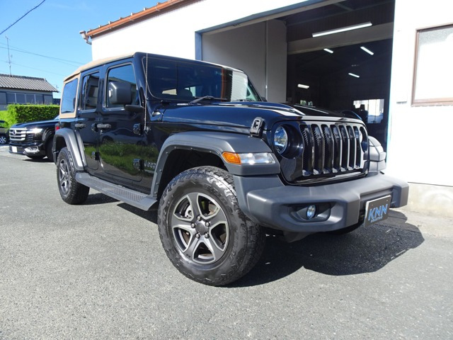 ラングラー アンリミテッド ブラック アンド タン 4WD 100台限定車 ワンオーナー禁煙車