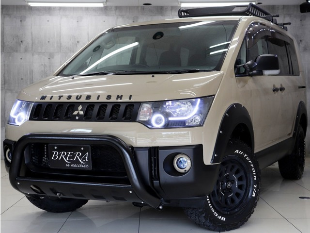 デリカD:5 2.4 G プレミアム 4WD 新品AW新品タイヤ新品Rラダ-テ-ルブラック