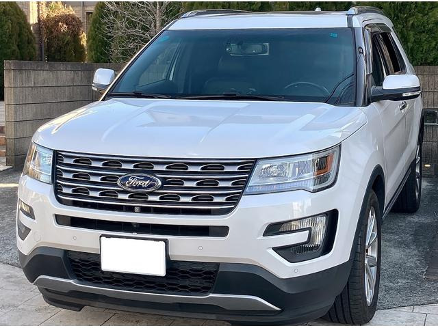 エクスプローラー リミテッド 3.5 4WD ディーラー車 法人1オーナー