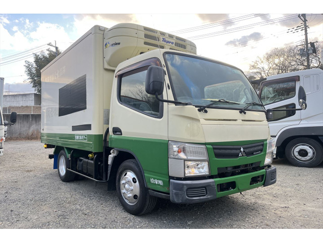 キャンター  バン 前室冷蔵冷凍車
