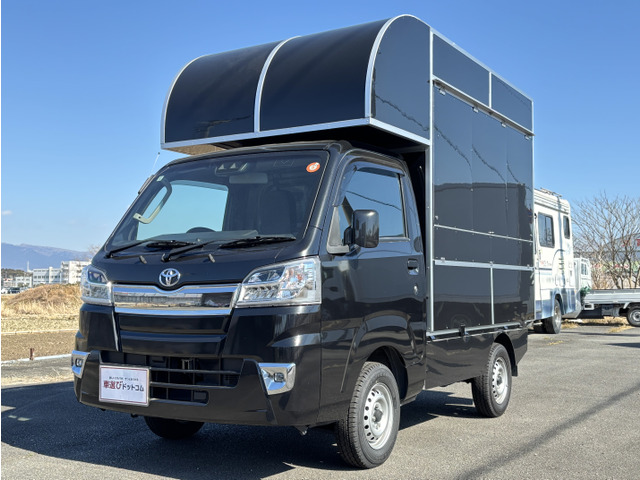 ピクシストラック  シンク3個 タンク2個 換気扇 外部電源 フローリング 作業台
