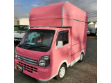 キャリイ KC エアコン パワステ キッチンカー 移動販売車4WD