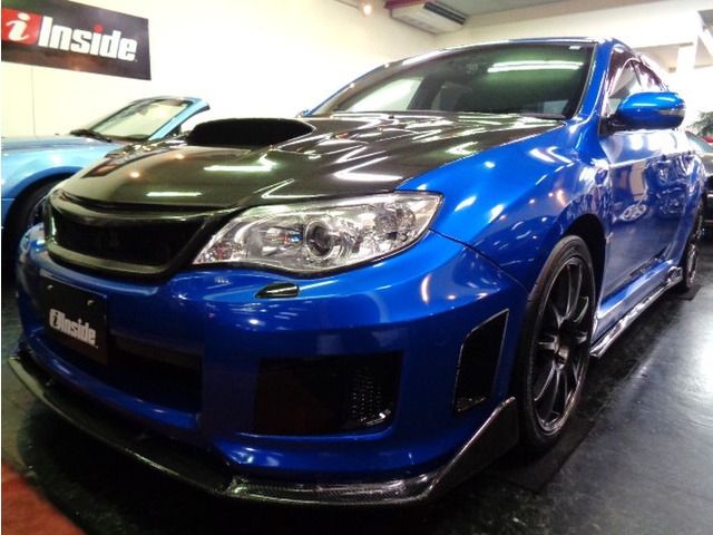 インプレッサハッチバックSTI 2.0 WRX 4WD VARISカーボンエアロ ナビTV