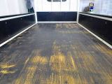 荷台内寸:312×162×38 三方開 アオリ三方上部プロテクター付 リアアオリチェーン2個