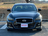 フーガ 2.5 250GT タイプP 社外パーツ 黒本革 冷暖房シート Blu