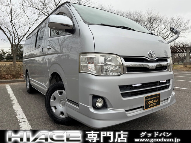 ハイエースバン 3.0 スーパーGL ロング ディーゼル 4WD エアロ TV ナビ ETC Bカメラ