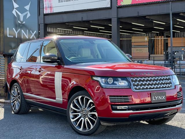 レンジローバー オートバイオグラフィ 4WD 4人乗エグゼクティブシート リアエンタ